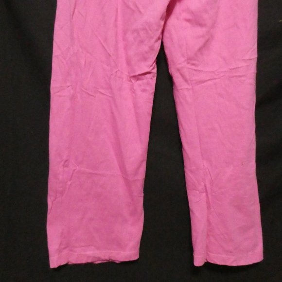 Pink Pajama / Loungewear Pants / Bottoms | Stretchy Waistband - Picture 7 of 16